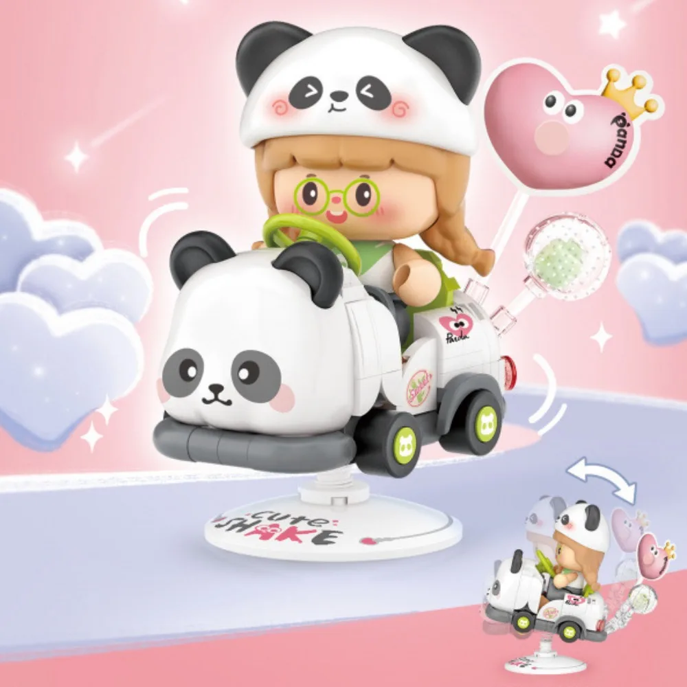 

Обучение собрать автомобиль-качалка для домашних животных, сборные игрушки, 190 шт. + грузовик-качалка, автомобиль-качалка, строительные блоки, магазин фруктов, мелкие частицы