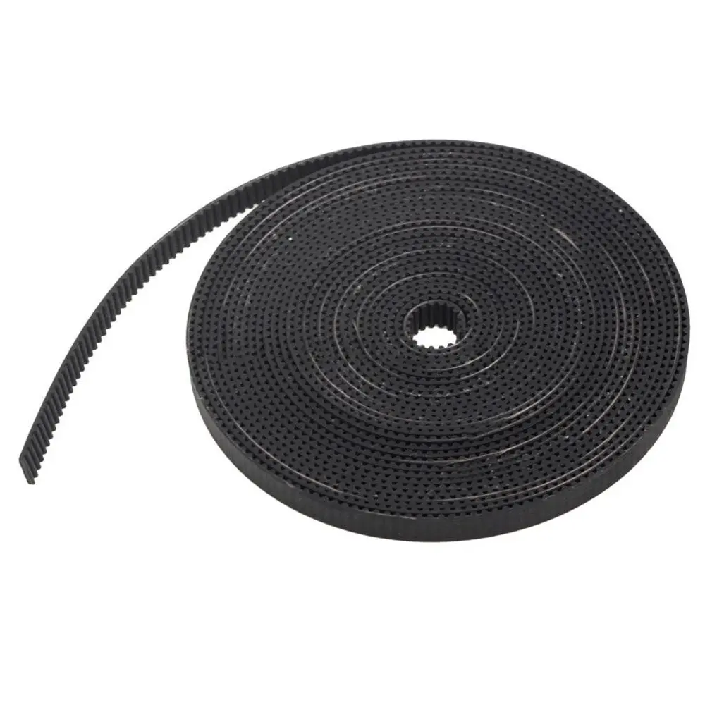 2m 2GT 6mm Rubber Timing Belt + 2pcs 20T Tooth 5mm Gear Pulley