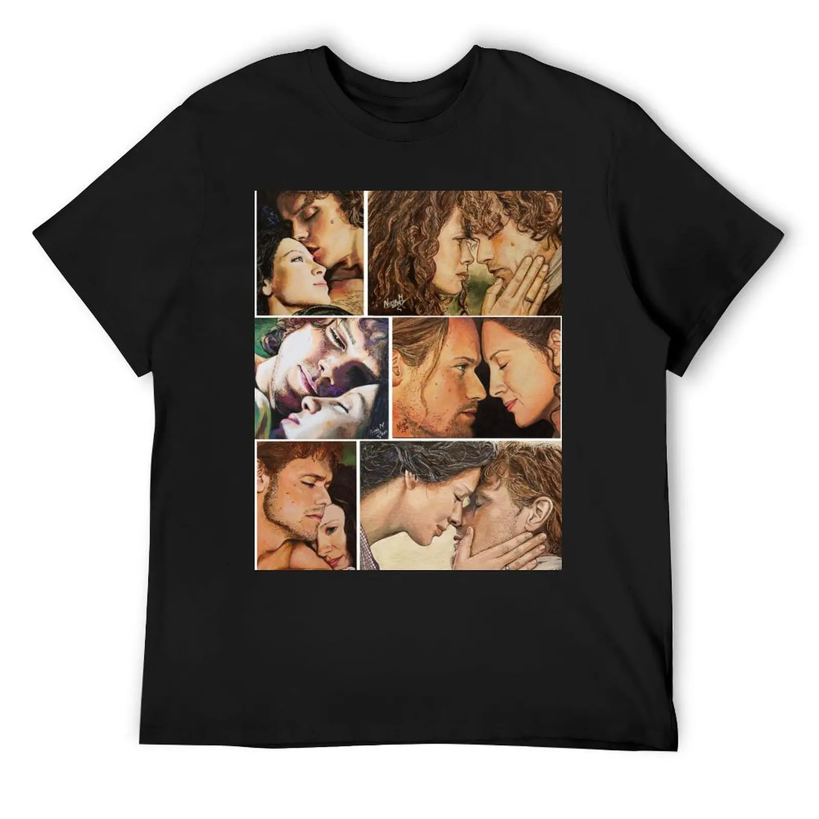 For the love of Outlander (original collection of artworks) T-Shirt summer clothes mens designer t shirt