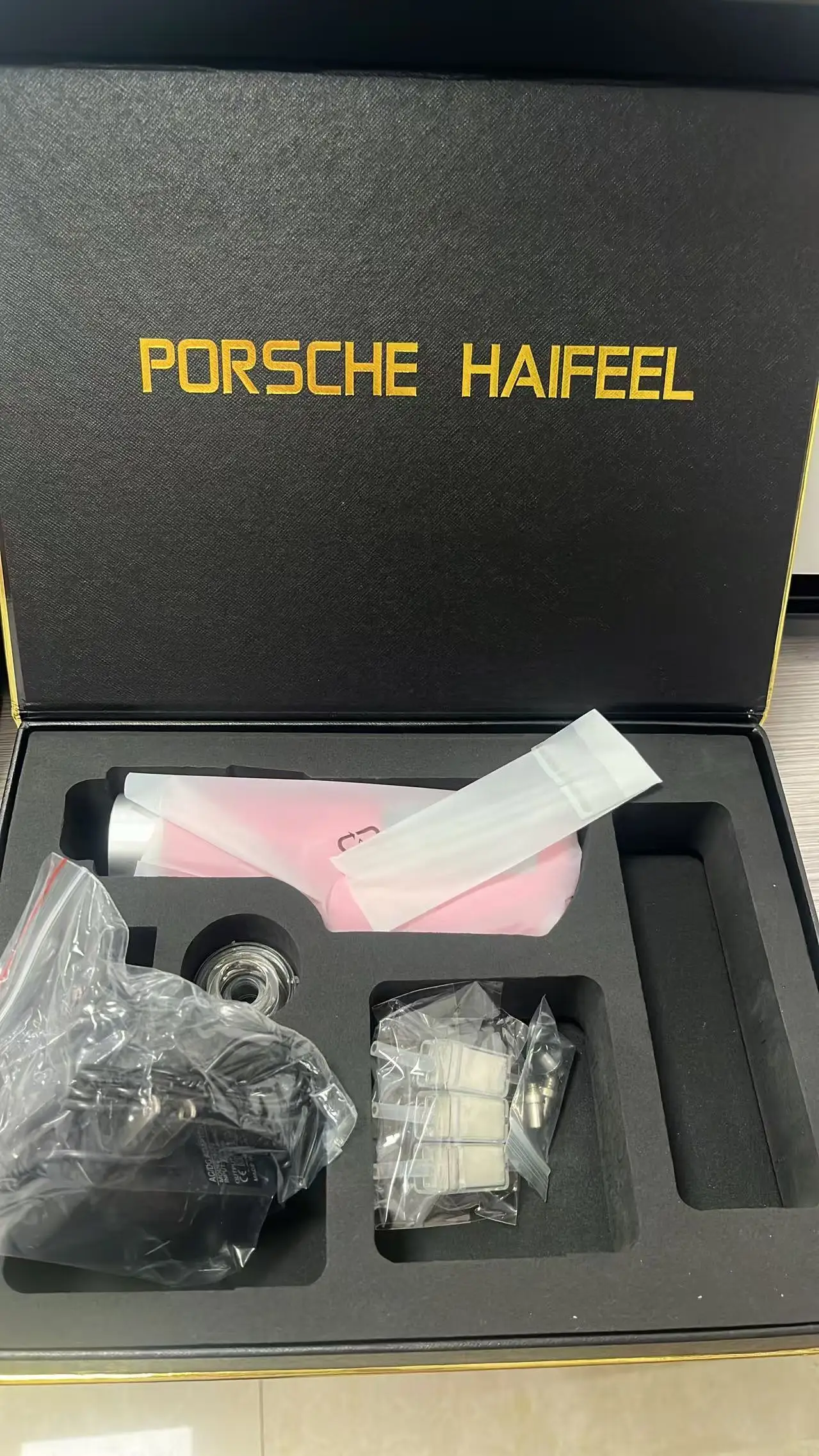 Haifeel Touch Meso Gun Handheld Hydra Injector 4 Styles Adjustable Depth Mesotherapy Skin Care Beauty Machine for Facial Treatme
