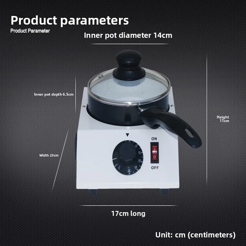 Chocolate melting pot double furnace hand wax machine, handmade soap anhydrous heating DIY hand baking oven 4