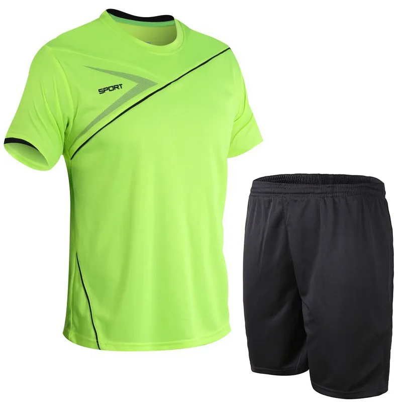 

2025 Summer New 2-piece/set Men's Sportswear Gym Fitness Badminton Sportswear Running Jogging Sportswear Exercise Set Sportswear