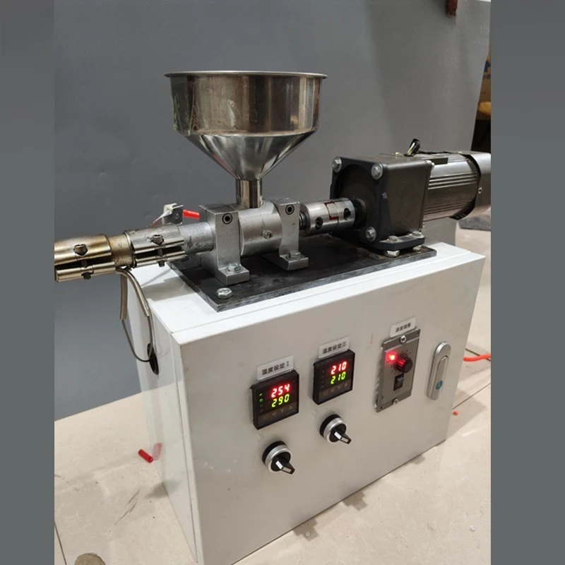 الطارد الصغير مايكرو البلاستيك الطارد المطاط مسحوق 3D خط الطباعة واحد المسمار الطارد آلات معالجة البلاستيك #2