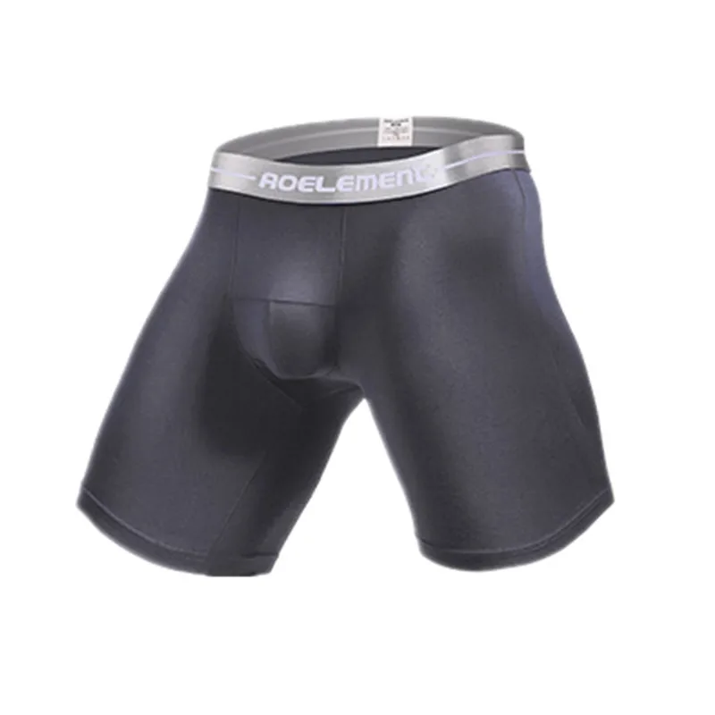 Mens Underwear Boxers Shorts Breathable Modal Panties Man U Convex Pouch Middle Long Leg Underpants Male Large Size 3XL-7XL