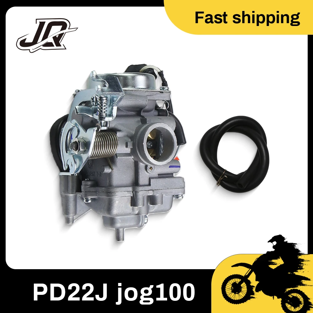 Motorcycle carburetor For Yamaha 100cc JOG 100 Motorcycle / Scooter JOG100 SRZ100 Carburetor Fuel System Spare Parts FOR Qiaoge