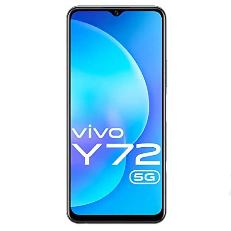 هاتف ذكي VIVO Y72 5G وحدة المعالجة المركزية الأبعاد 700 6.58 بوصة 5000 مللي أمبير 18 واط شحن 64 ميجابكسل كاميرات أندرويد هاتف مستعمل