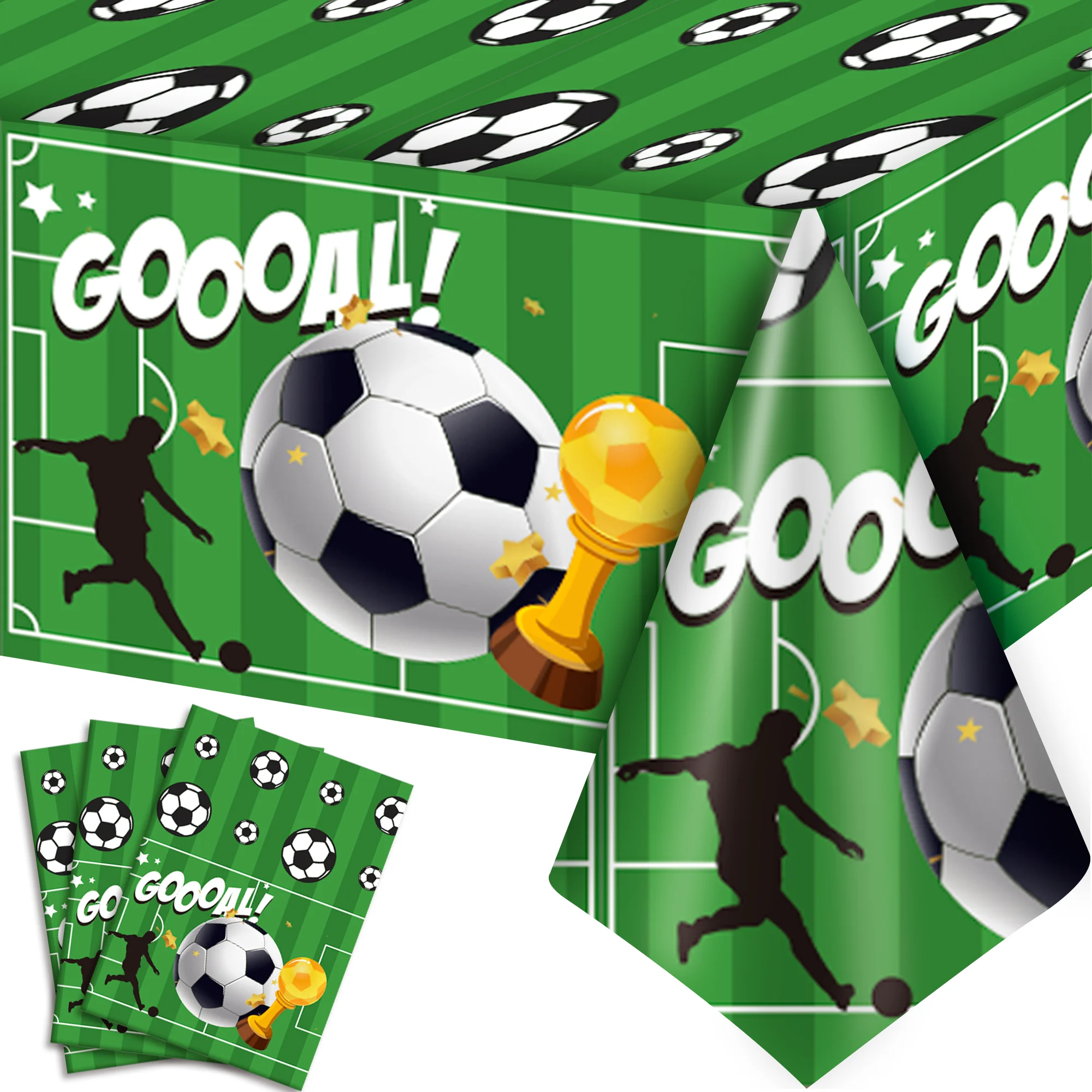 Table Cloth Disposable - Set di 3 Tovaglie per Festa