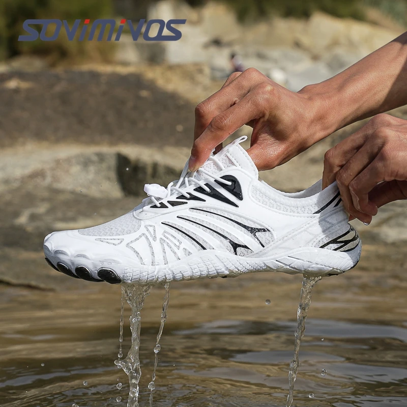 

Мужской кросс-тренажер | Босиком и минималистичная обувь | Подошва с нулевым падением | Обувь для воды с широким носком Aqua для плавания, пляжного серфинга для женщин