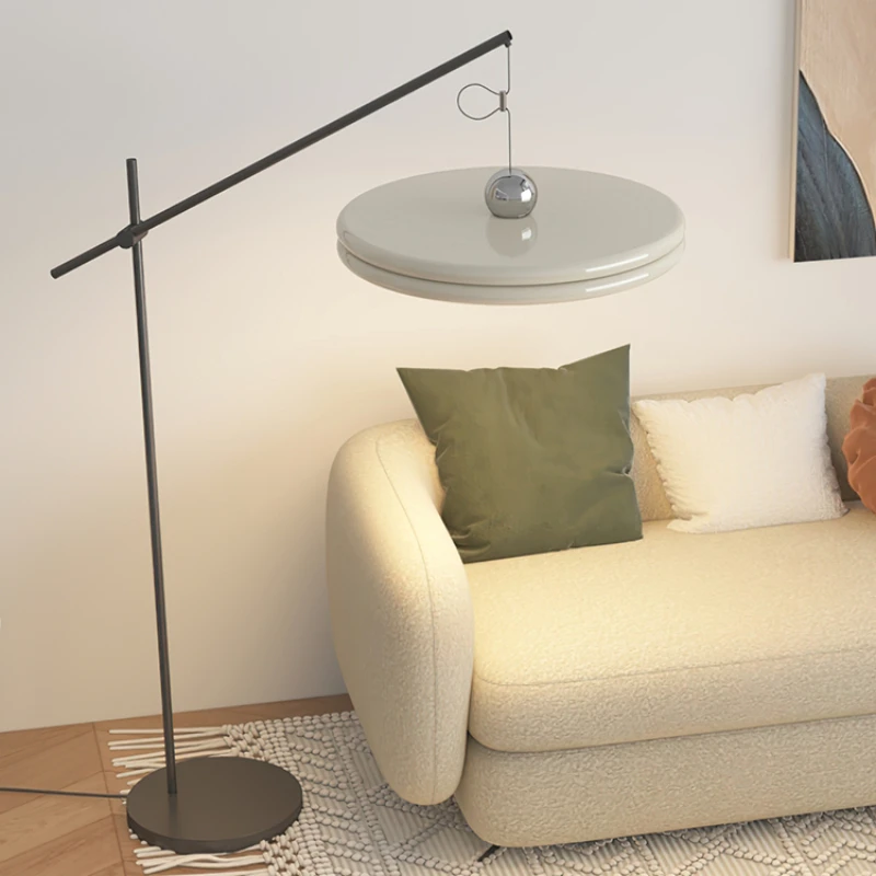 

Floor lamps next to the sofa in the living room, a full-spectrum smart lamp with a sense of atmosphere