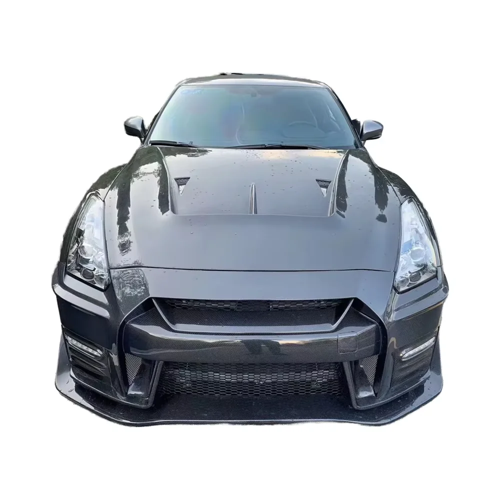 

For Nissan GTR Carbon Fiber Hood GTR Upgraded LB Style Hood
