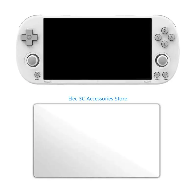 Y51A طبقة حماية لشاشة مشغل ألعاب الفيديو لـ Trimui مقاومة للخدش