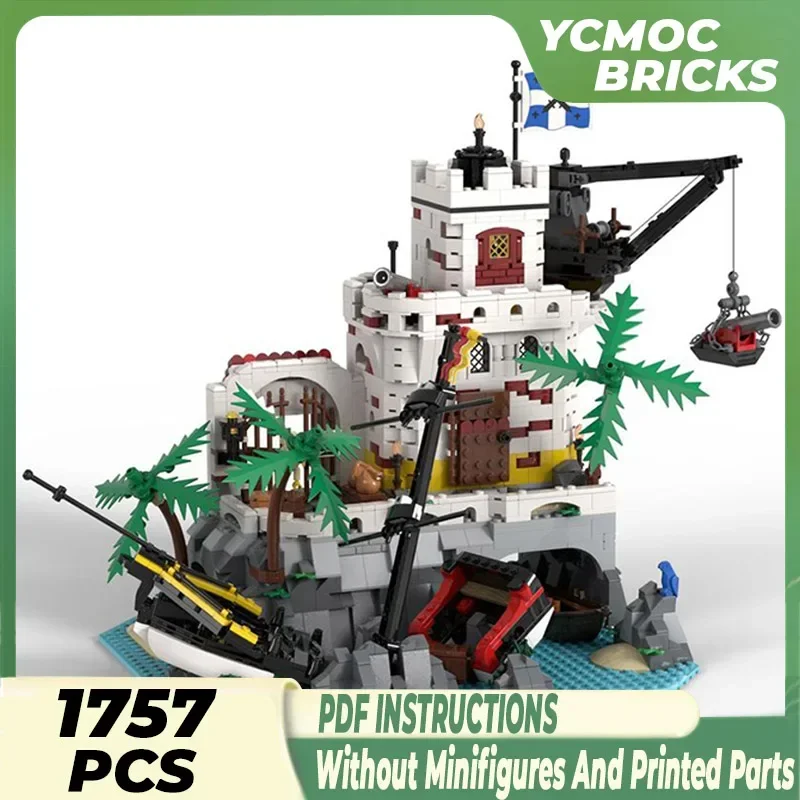 Moc Building Bricks Castle Model Eldorado Ship Wreck Fortress Technology Modular Blocks Gift Toys For Children DIY Sets Assembly