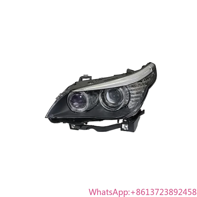 Bimmor 3 Car Headlight for BMW E60  Head Light Xenon Headlamp Semi Assembly 2008-2010 Headlamp Factory