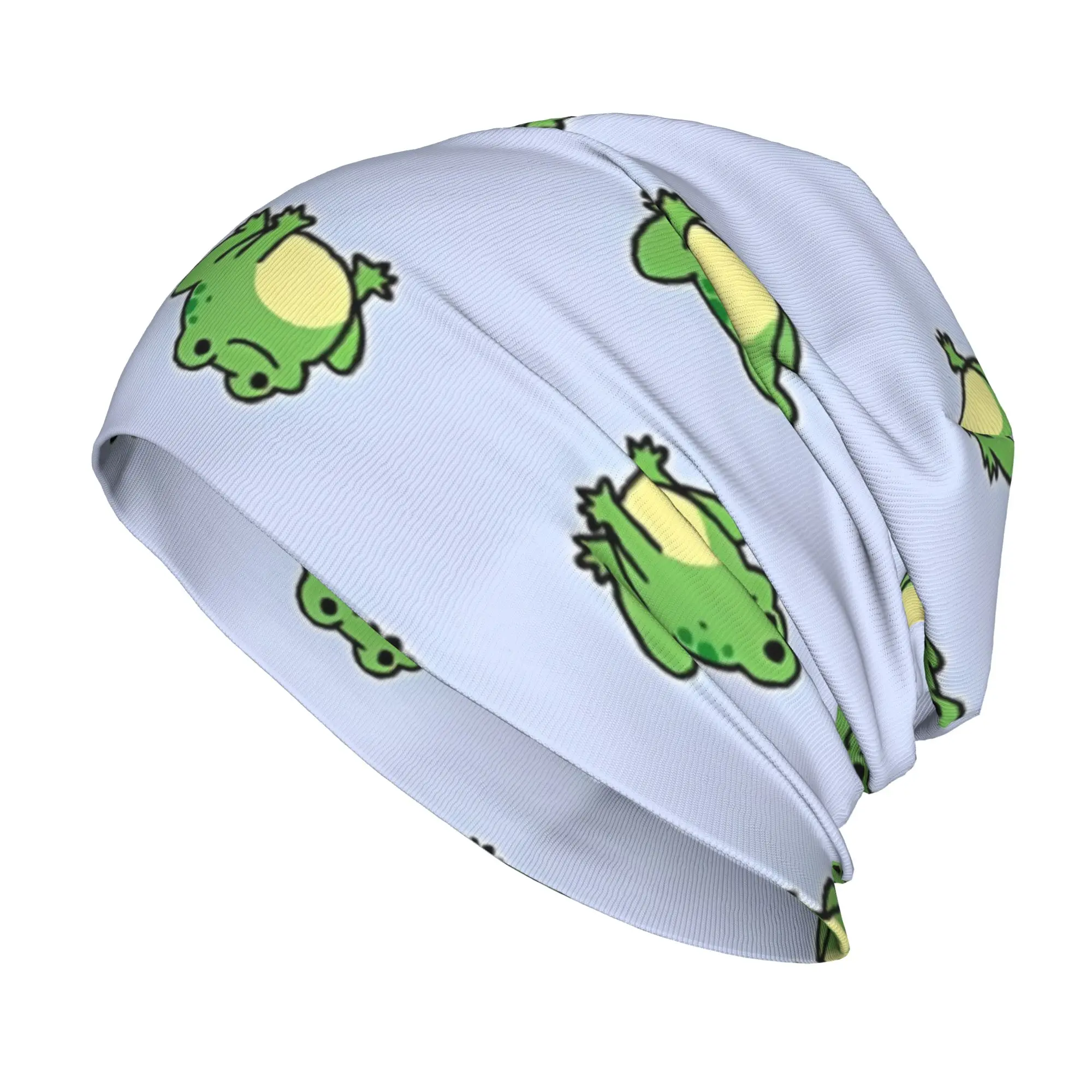Cute Autumn Spring Caps For Men Women Funny Frog Beanies Ski Caps Soft Bonnet Hats Skullies & Beanies Hat