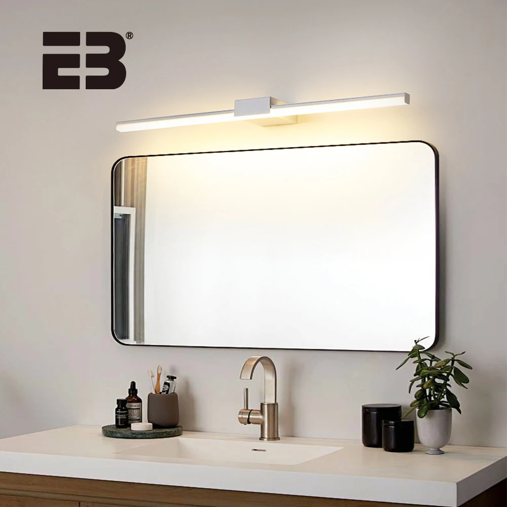 EBUYBEST LED Wall Light 800mm 1000mm Wall Lamp Inside for Bedroom AC90-260V Picture Light Modern Wall Light Sconces Black White