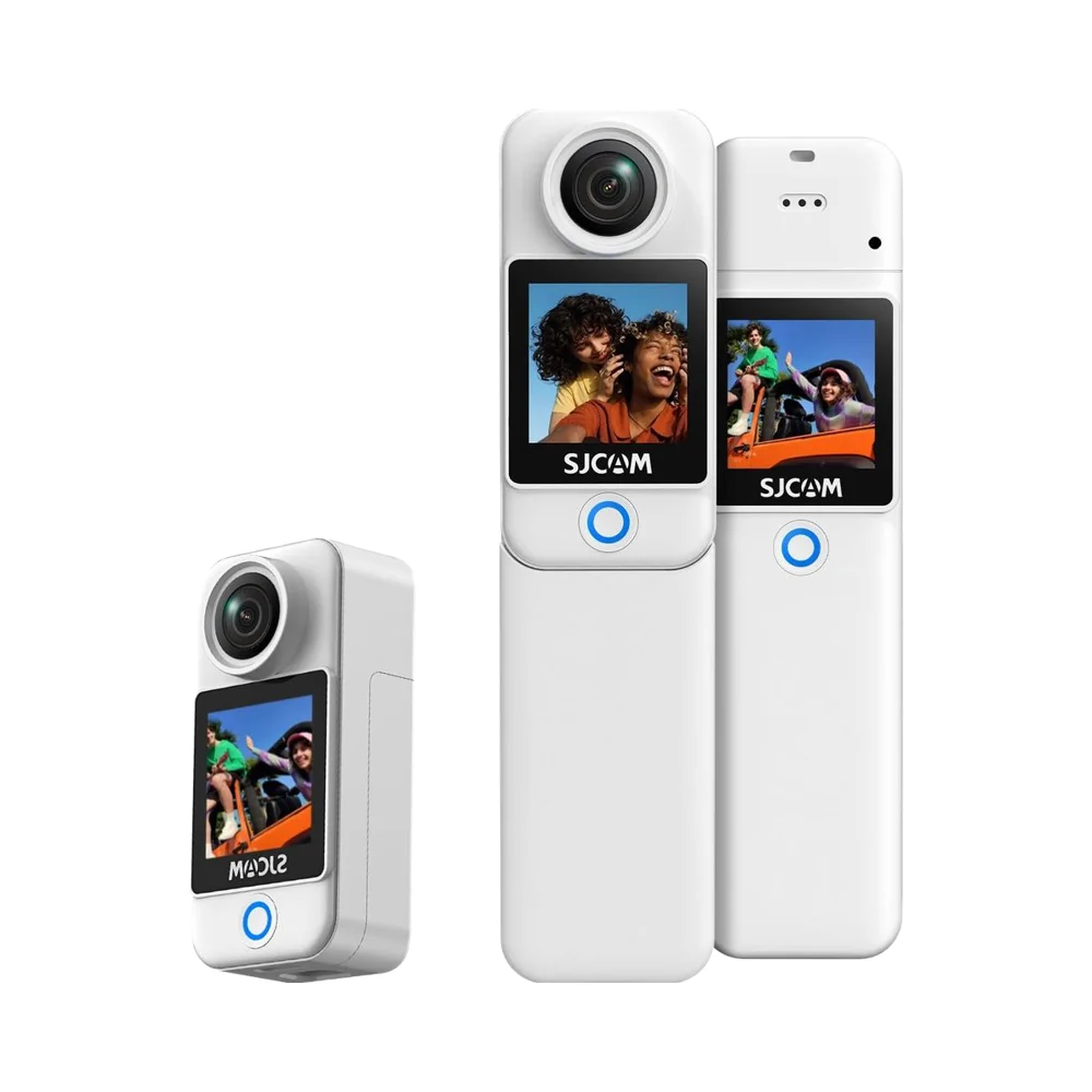 For SJCAM C300 4K Pocket Action Camera 7H Long Power Super 6-Axis Stabilization Dual-Touch Screen 30M Waterproof Portable Travel