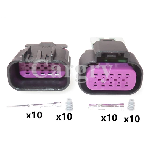 Imagen 2 del producto 1 juego 10P 15326846 15326847 15326842 15326843 conector de cable de Faro de automóvil cableado de coche enchufe impermeable