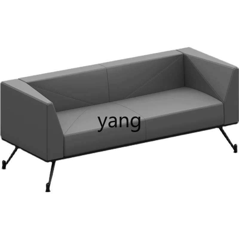 

LH genuine leather negotiation office thickened reception leather sofa office furniture