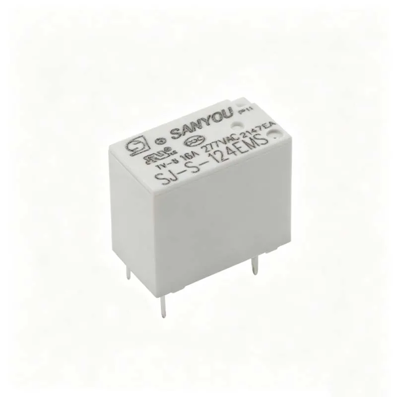 10PCS SJ-S-105EMS SJ-S-112EMS SJ-S-124EMS 16A 4-Pole Sanyou Relay