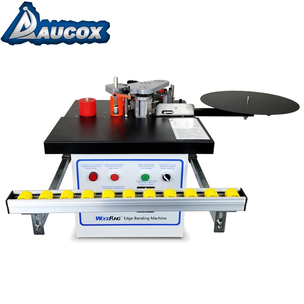 

MY-07B mini woodworking manual wood pvc edge banding machine price