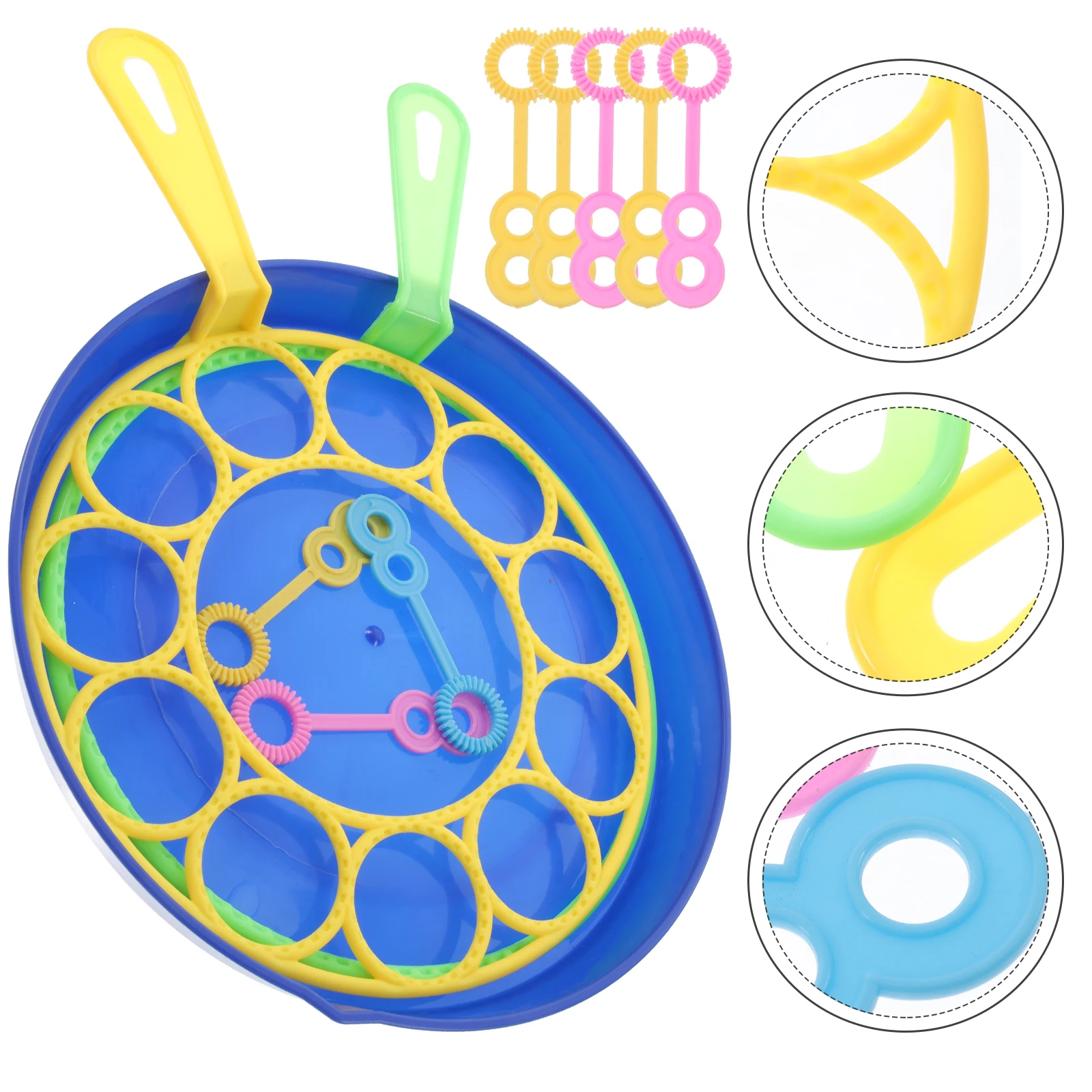 Bubble Tool Set Kinderspeelgoed Wand Kit Wands met lade Bubbles Maker Outdoor voor Abs Kind