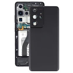 For Samsung Galaxy S21 Ultra 5G Battery Back Cover with Camera Lens Cover for Galaxy S21 Ultra 5G Rear Cover