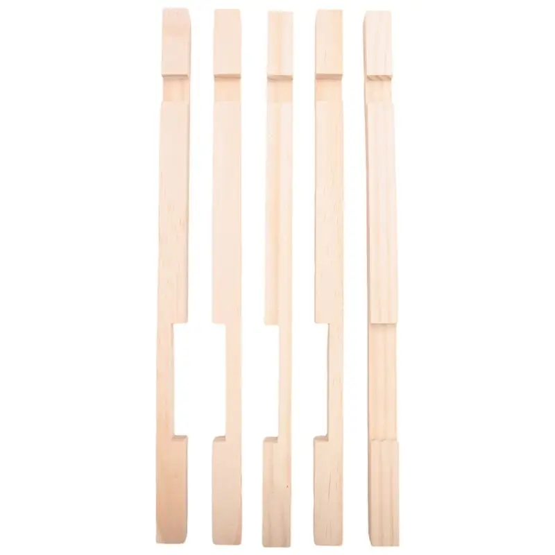 

A76X-Beehive Entrance Reducer Wood Bee Hive Entrance Reducer Control Ventilation Reducer For Beekeeping,2 Size Openings