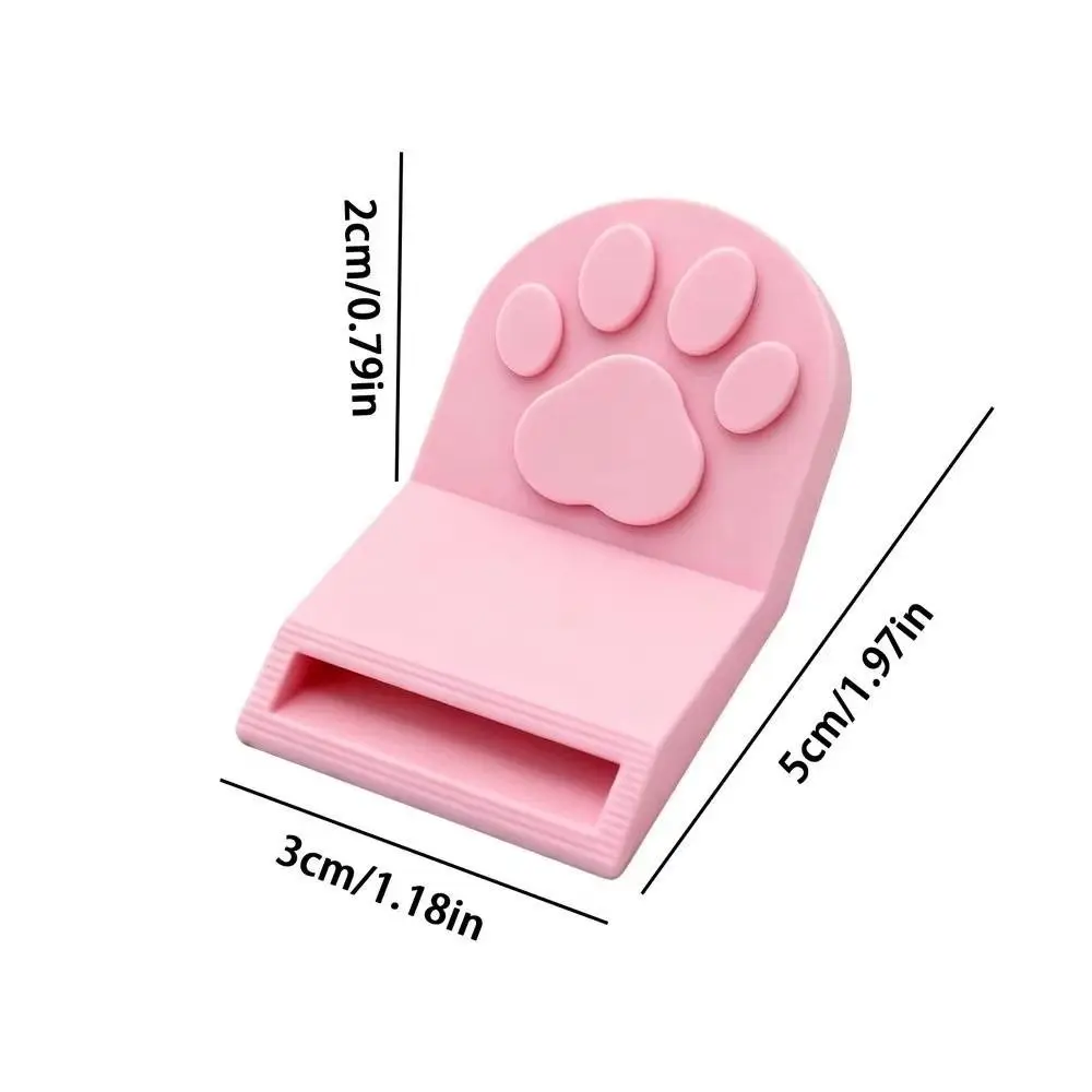 Portable Non-Slip Grip Cat Food Can Opener Easy-Clean Plastic Bottle Opener Ergonomic Cat Paw Canned Food Opener Pet Feeding