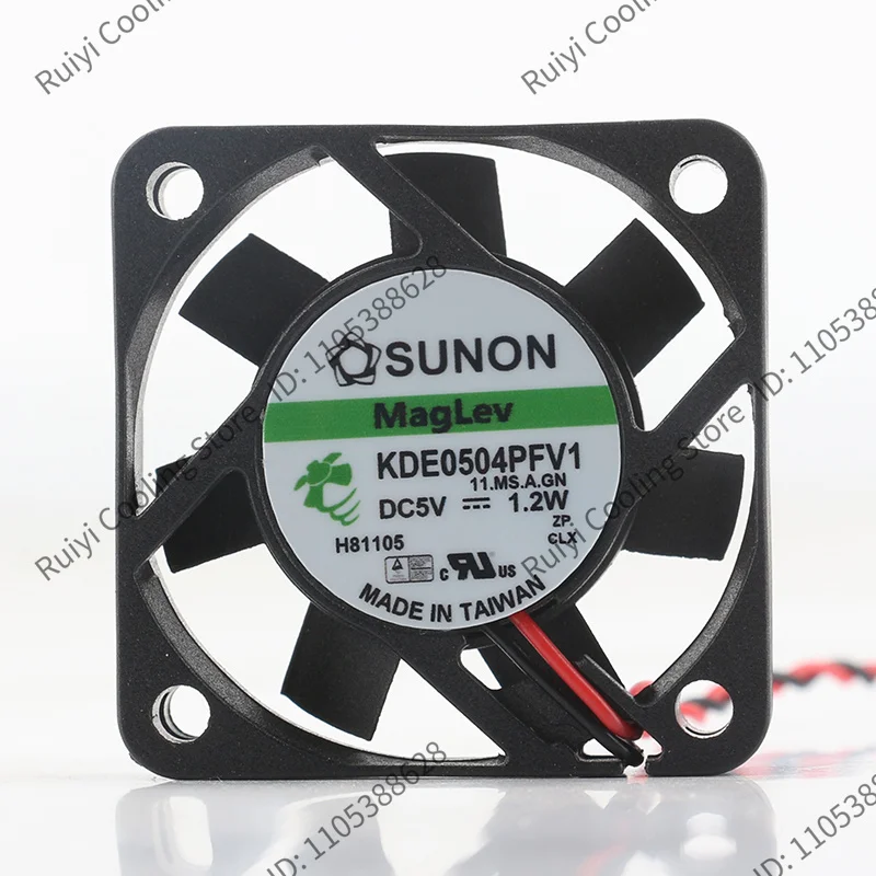 SUNON / Jianzhun 5V 0.7W KDE0504PFV1 4cm 4010 Magnetic Levitation Charging Adapter with Silent Fan
