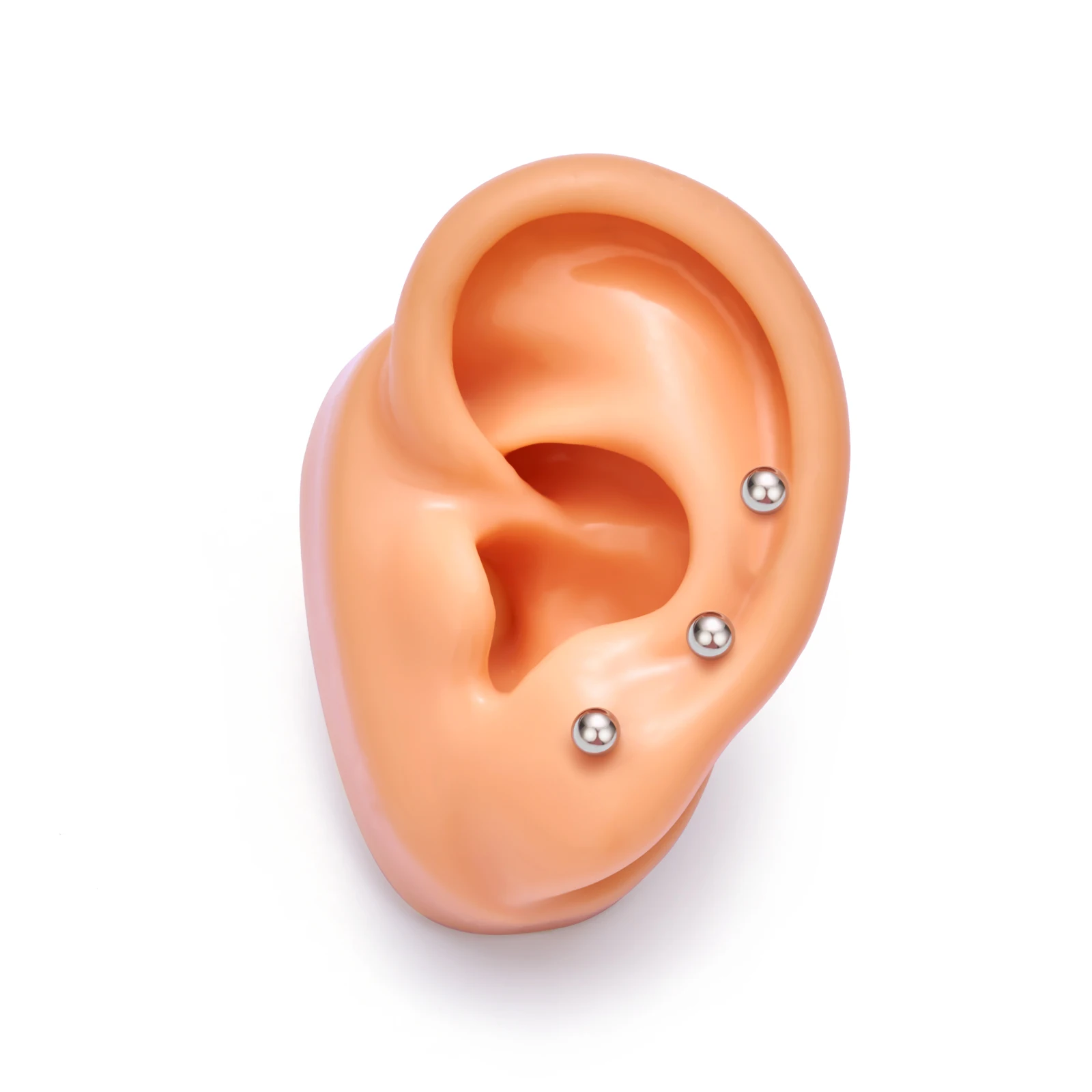 1/10 Stück Externer/Interner Gewinde-Piercing-Schmuck aus G23 Titan, 14G 16G, langer Industrial Barbell Ring, Zungenpiercing, sexy Barbell – Detail 8