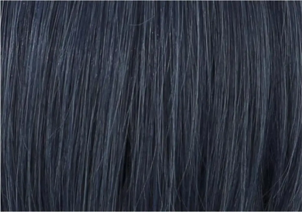 شعر مستعار طويل بطول 32 بوصة، لعبة أرشيف زرقاء، أغطية رأس كيساكي، نمط منفصل، ضفائر مزدوجة لحفلات الهالوين، زي مقترن للاستخدام للفتيات