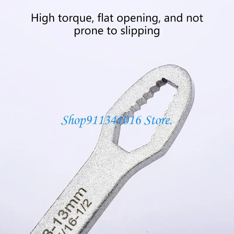  2Pcs Wrenches Adjustable Multifunctional Wrenches 8-24Mm Manual Repair Tool Bicycles Motorcycle Car Repair Wrenches