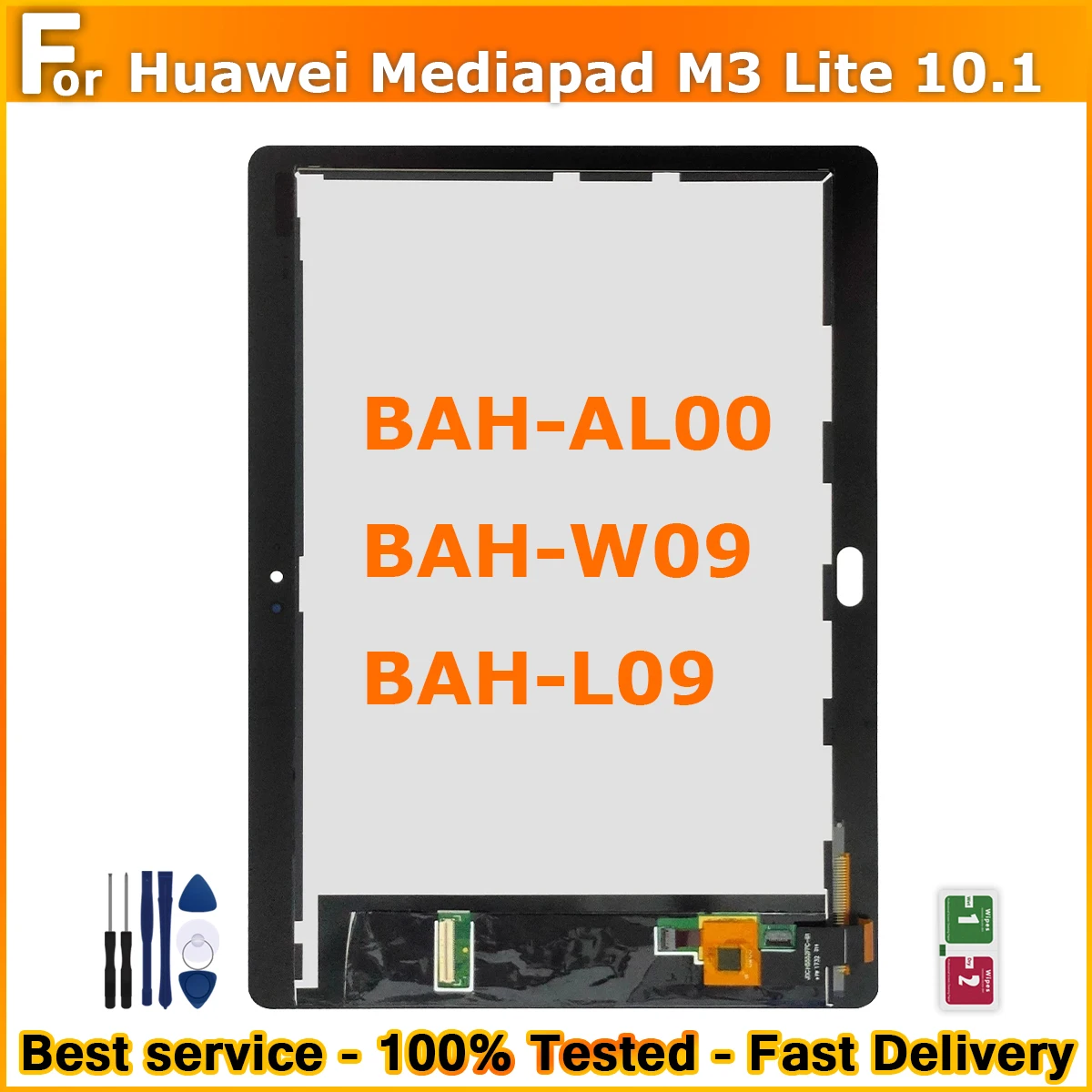 استبدال شاشة لمس LCD لجهاز Huawei Mediapad M3 Lite 10 برمز BAH-L09: تقييم شامل ودليل عملي
