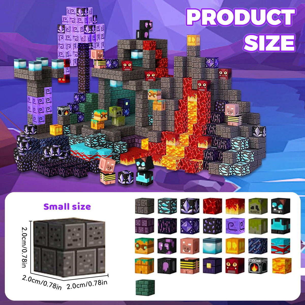 Blocs de Construction magnétiques, ensembles de jouets, cadeaux sensoriels, pensée créative pour enfants, garçons et filles, anniversaire, 78/100/200 pièces