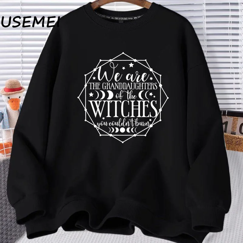 We Are The Granddaughters of The Witches You Couldn't Burn Hooded Sweatshirt Halloween Spooky Fall Witch Sweatshirts Clothing