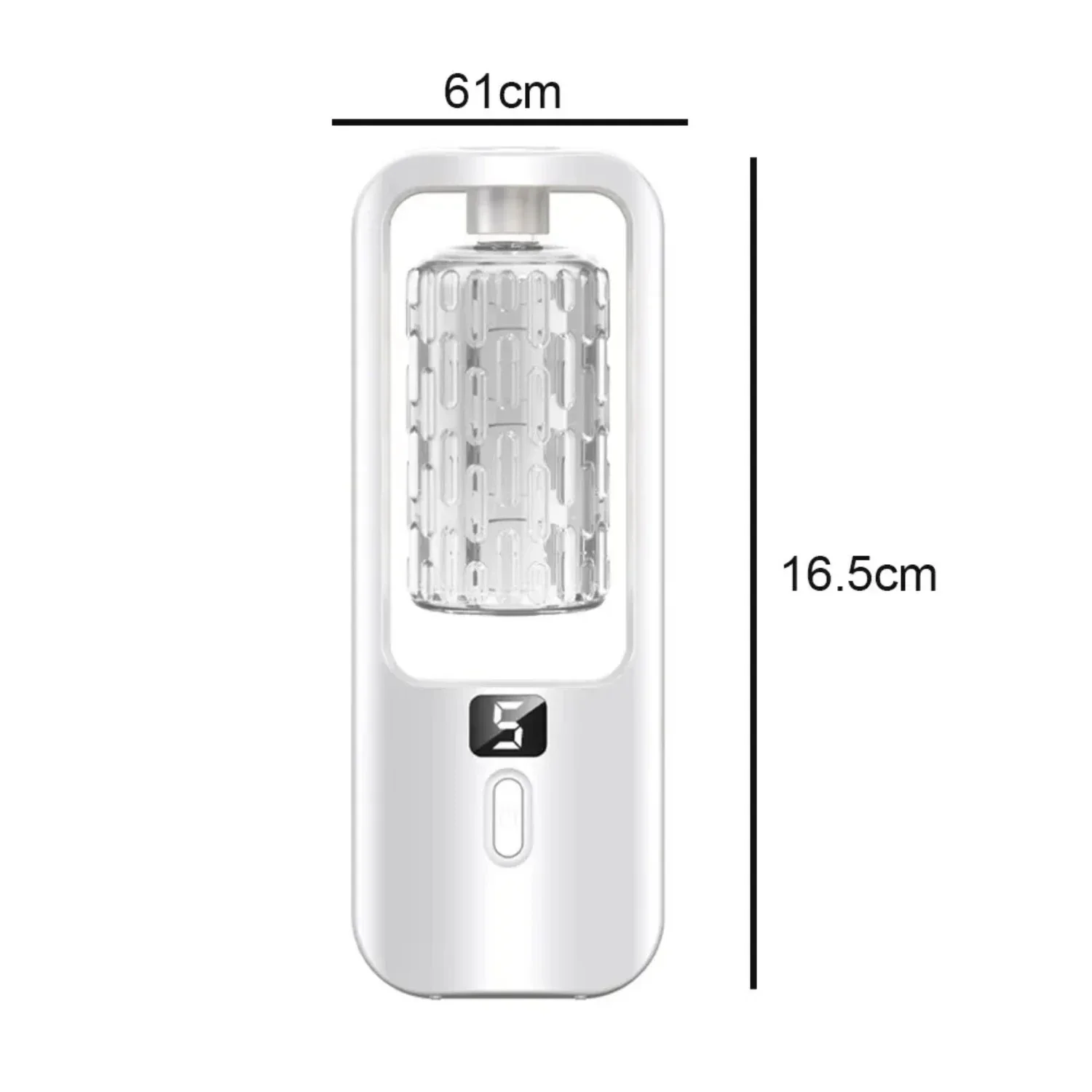 Difusor de óleos essenciais para sala inteligente, a melhor luz ambiente, com visor LED multicolorido de 50ml