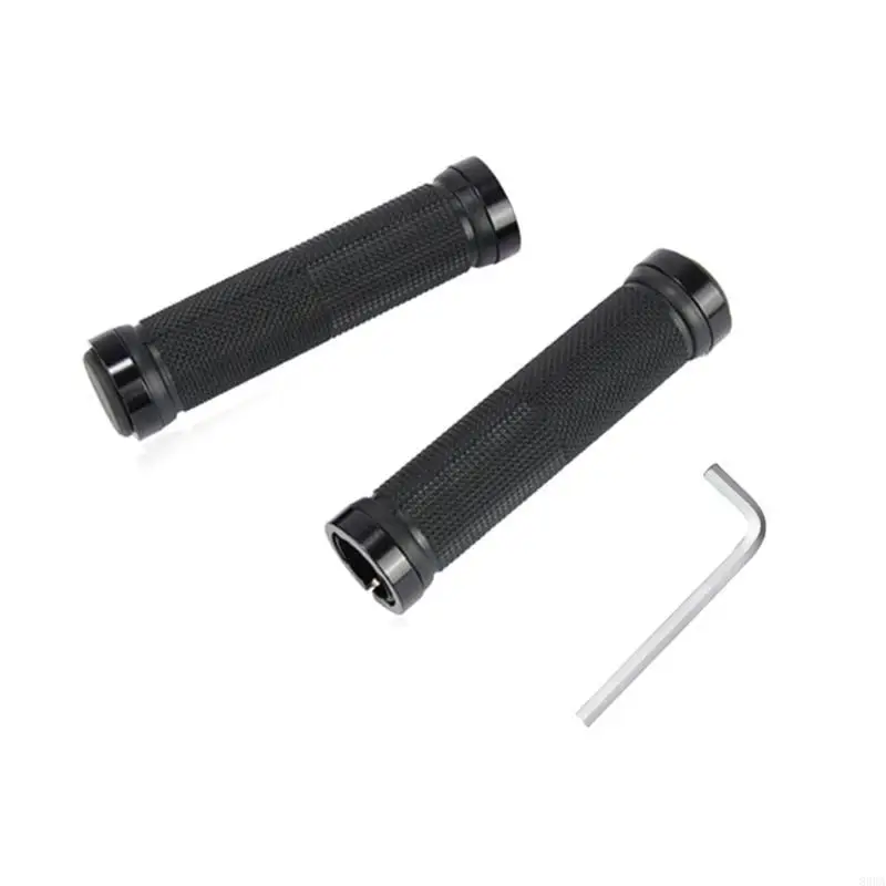 

2Pcs Bicycles Grip Rubber Cover Bicycles Handlebars Grip Handle Cover for Bike
