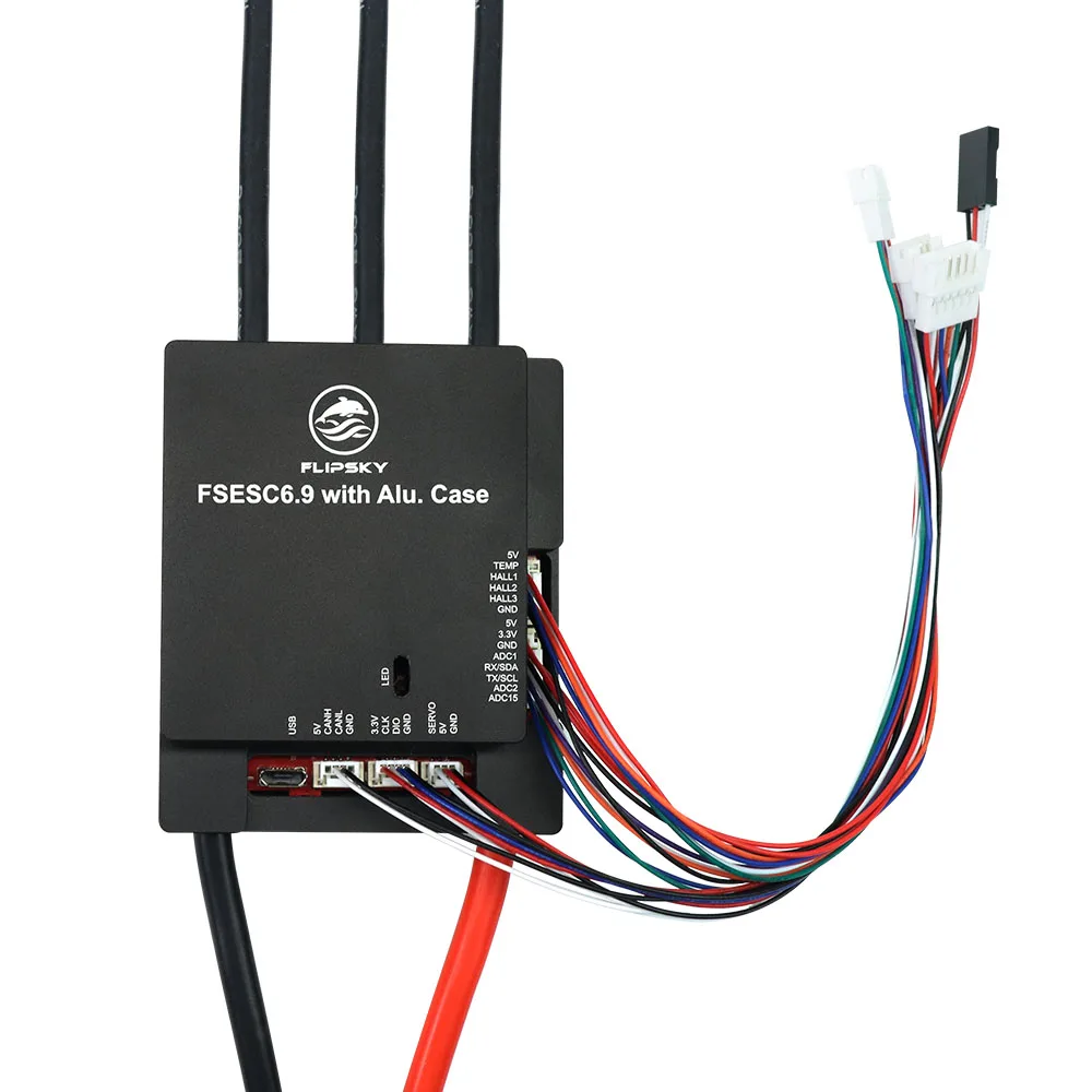 

2025 hot sale Flipsky FSESC 6.9 100A Based on VESC 6 Electronic Speed Controller with Aluminum Case for Ebike Scooter