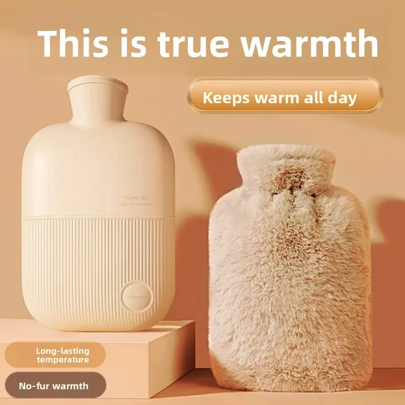 

Plu Heating Pad Small Size Water Filling Warm Hand And Stoh for Periods Relief Portable Heat Therapy Soft Touch