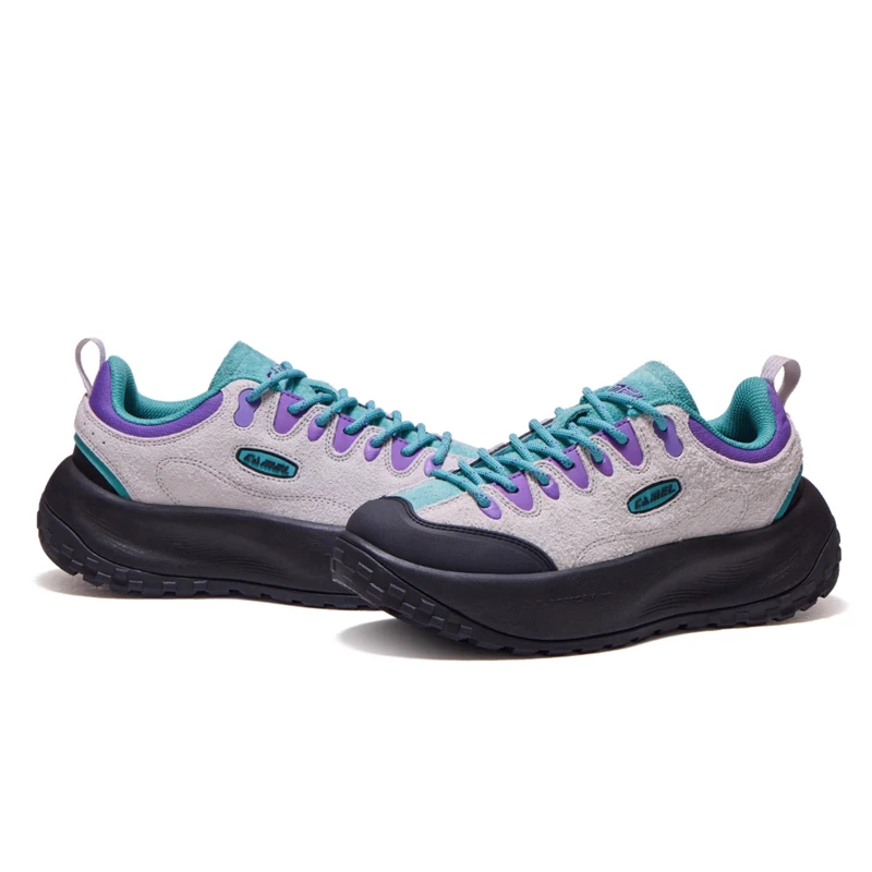 GOLDEN CAMEL Croissant Women's Sports Shoes Cow Casual Bread Hiking Shoes for Women Breathable Non-slip Female Sneakers