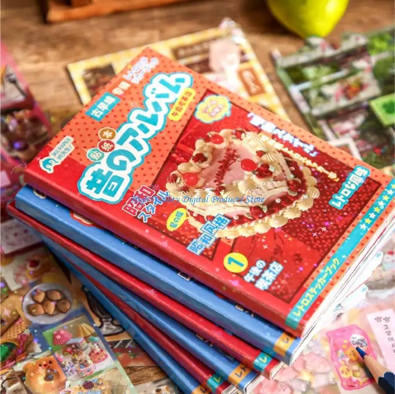 كتيبات ملصقات U2JE ملصق مزخرف فني لمجلة القصاصات والحرف الفنية والألبوم ومجلة الرصاص والمجلة #4