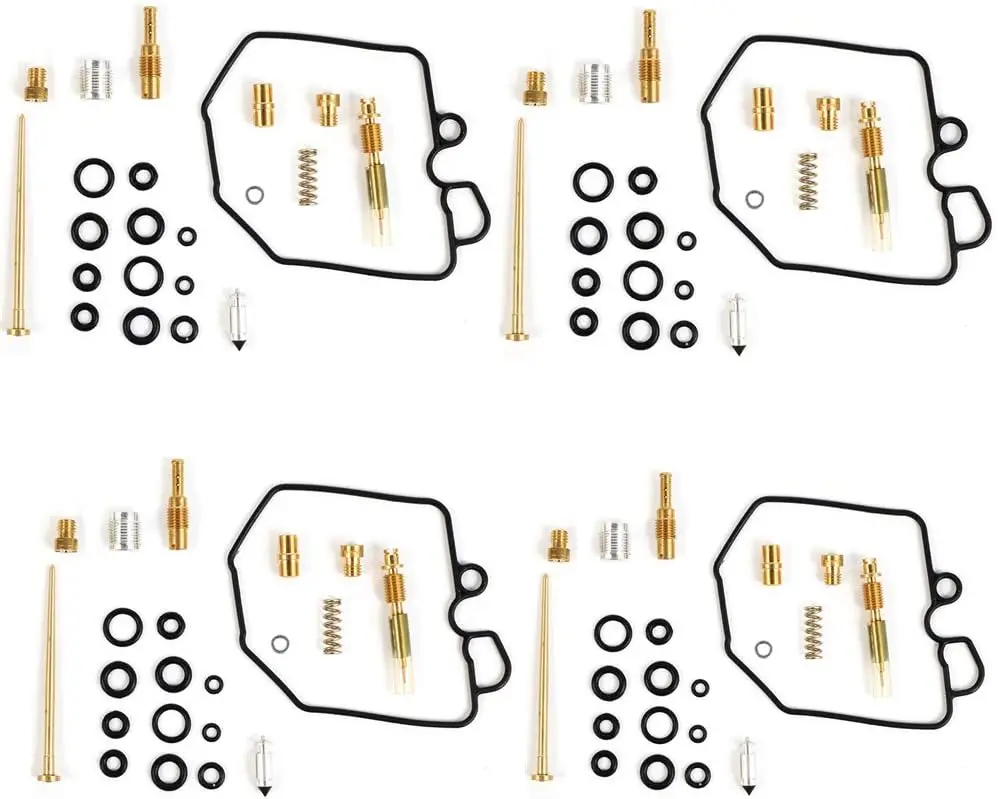 4 Pack Carburetor Carb Repair Rebuild Kit Carburetor Parts for 1979-1982 Honda CB750K CB 750K CB750F Motorcycle