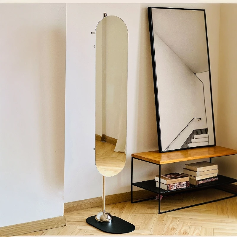 

Coat rack full-length mirror integrated hanging clothes full-body mirror integrated high definition mirror