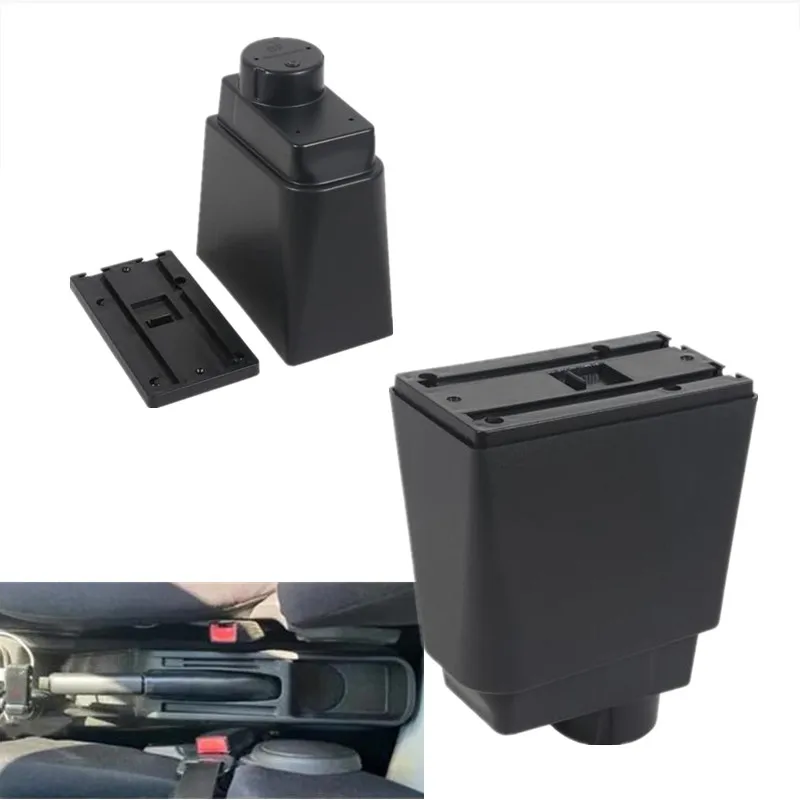 For Fiat Grande Punto Armrest Box For FIAT PUNTO Car Armrest Auto Storage Box Interior Dedicated Retrofit Parts Car Accessories