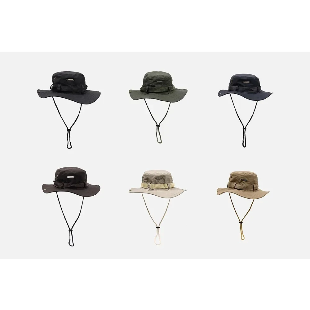 Sombrero de pesca de Montañismo vaquero, gorra táctica multicolor de pescador, gorra militar, visera solar, protector solar, nueva moda