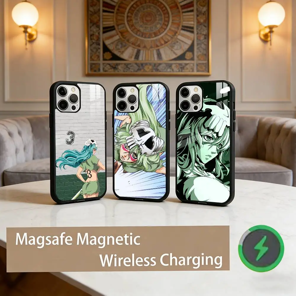 

B-BleachS N-Nelliel-s Phone Case For iPhone17,16,15,14,13,12,11 Plus,Pro Max Magnetic For Magsafe Wireless Charging