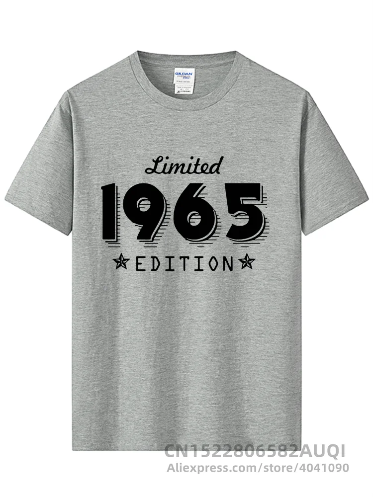 1965 Limited Edition Gold Design Men\'s Black T-SHIRT Cool Casual pride t shirt men Unisex New Fashion tshirt Loose Size