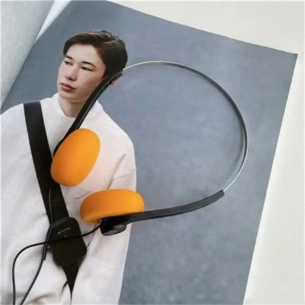 

Portable Over Ear Underwire Headphone Vintage 3.5mm Retro Feelings Headphone Wired 80s 90s Music Mp3
