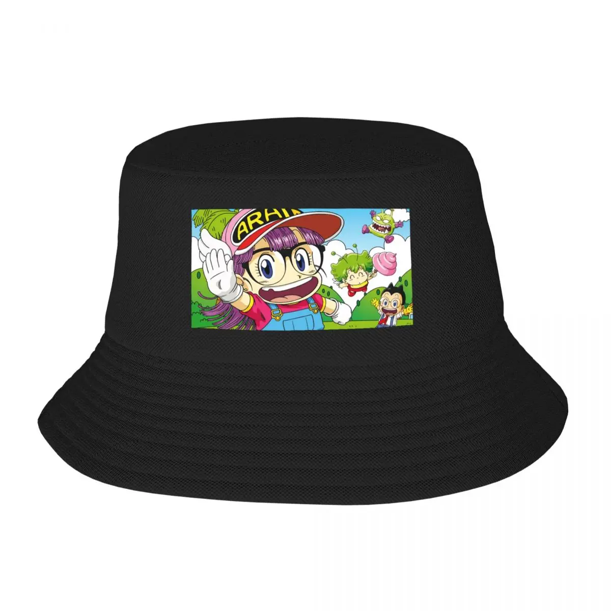 Arale Anime Cute Dr Slump Fisherman Caps Bucket Hat Sun Beach Visor Caps