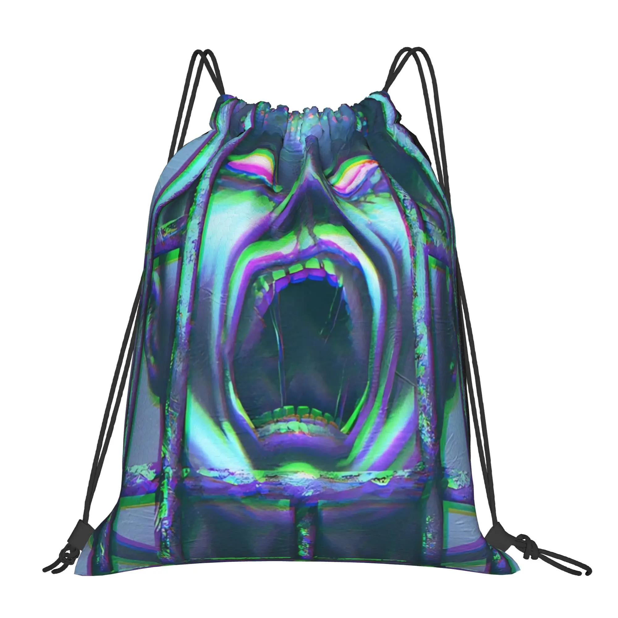 Bloodborne Gothic  Portable Sports Riding Gym Drawstring Storage Sporty Backpacks